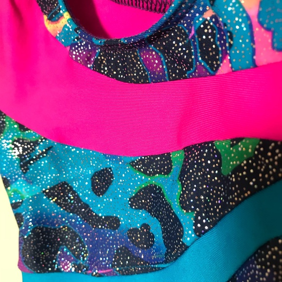 Girls gymnastic Leo s Lot of 2 new no tags - Picture 6 of 7